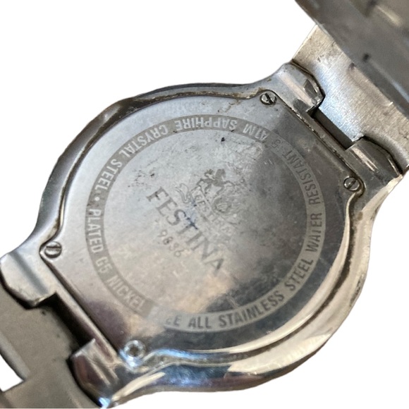 Festina Two Tone Sapphire Crystal Watch this is a classic a colleczione item - Picture 4 of 5